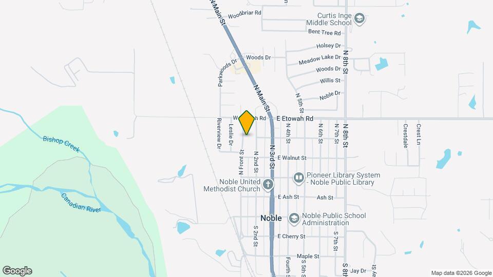 505 N Front St Map and Location Details