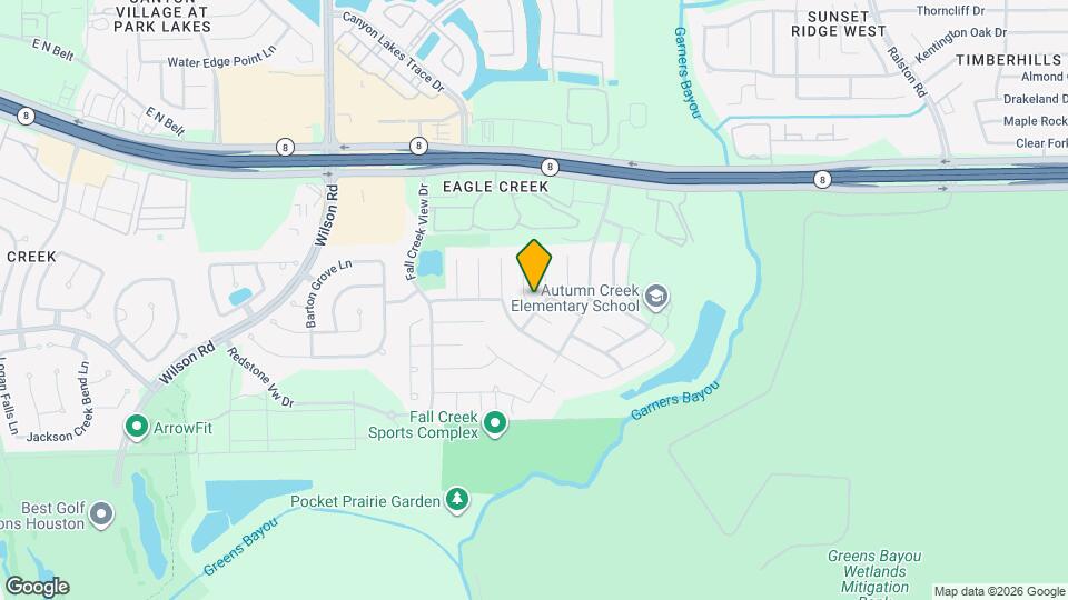 14706 Ashley Creek Ct Map and Location Details