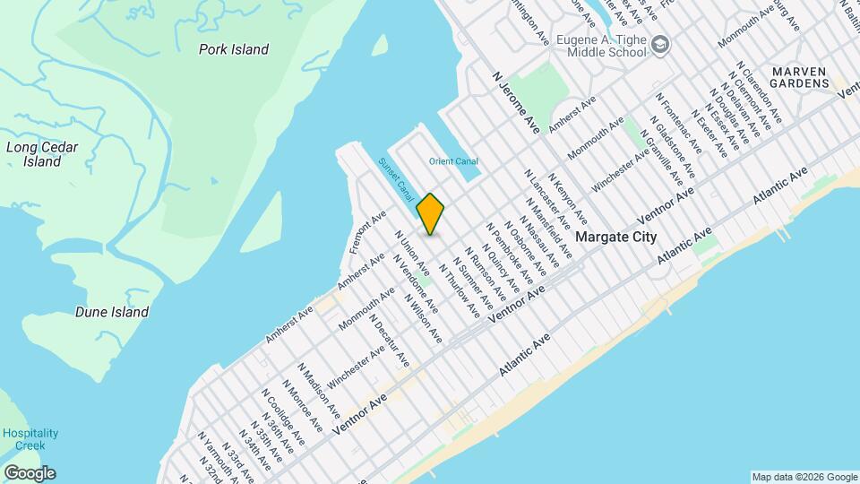 207 N Thurlow Ave Map and Location Details