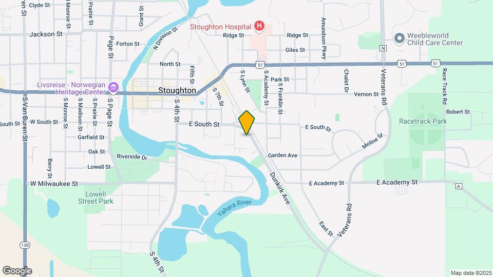 540 Dunkirk Ave Map and Location Details