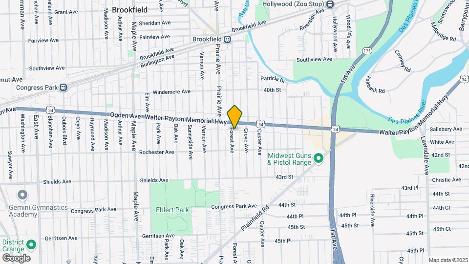 4117 Forest Ave Map and Location Details