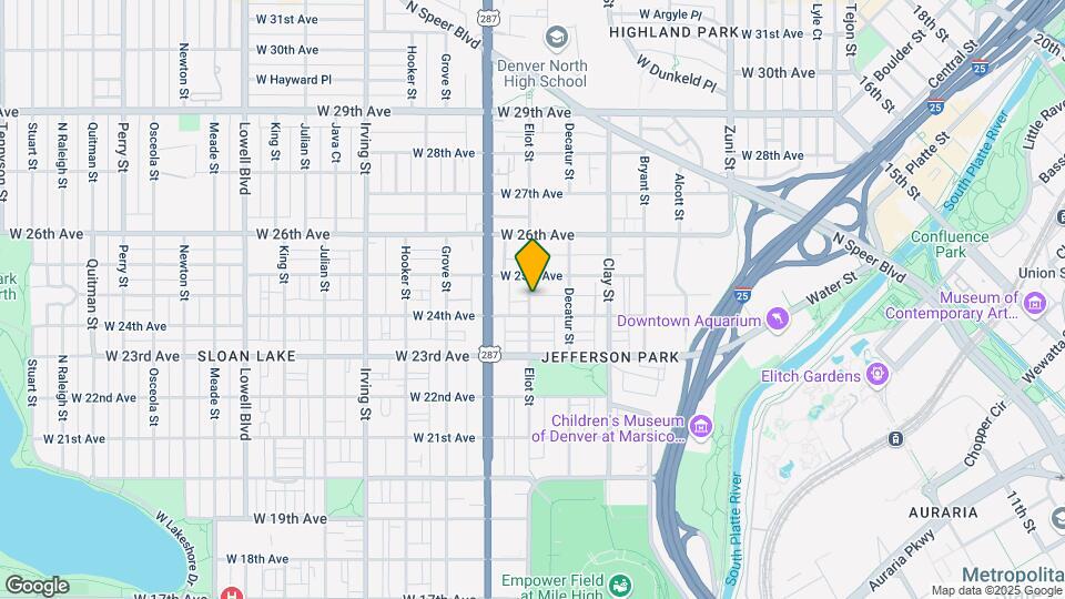 2420 Eliot St Map and Location Details
