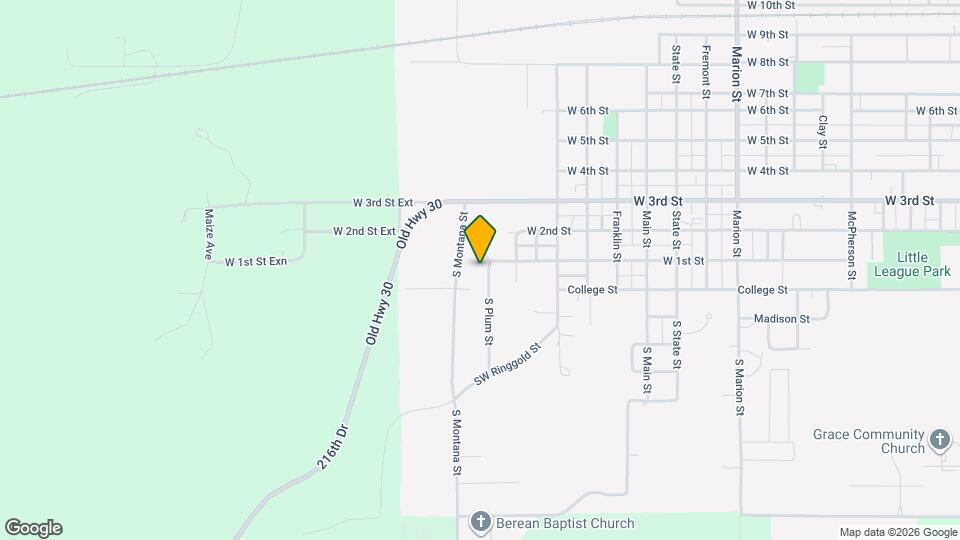 115-117 S Plum St Map and Location Details