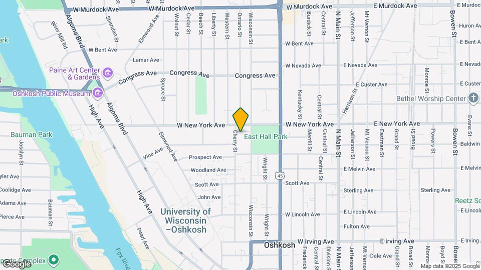 1144 Cherry St Map and Location Details