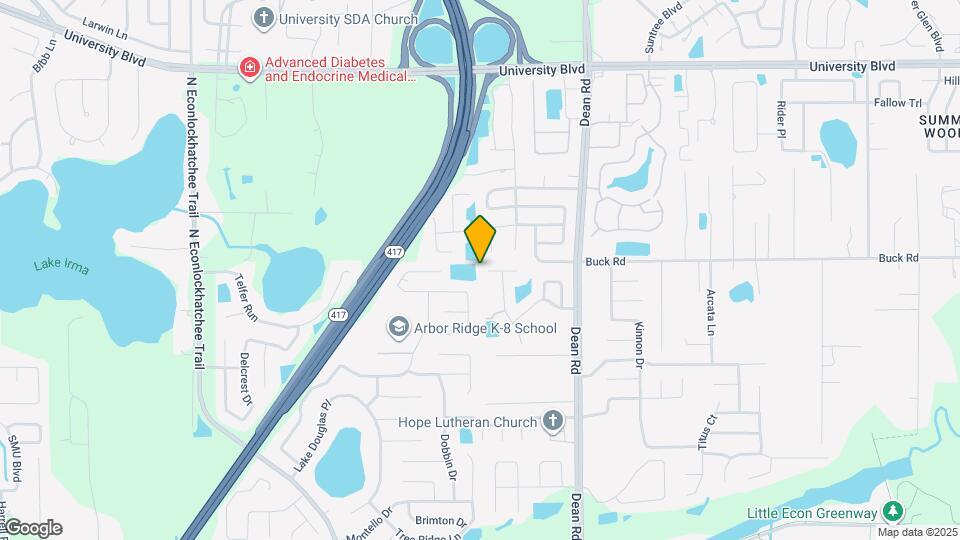 9801 Kona Isle Ct Map and Location Details