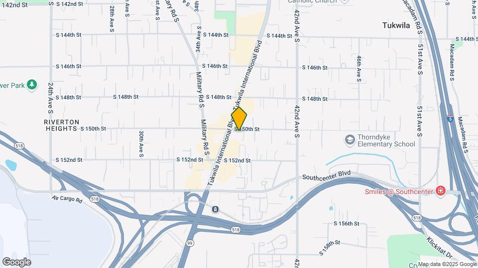 3705 S 150th St Map and Location Details