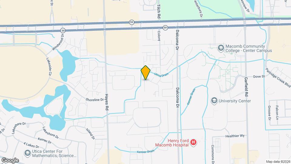 44228 Providence Dr, Unit Condo Map and Location Details