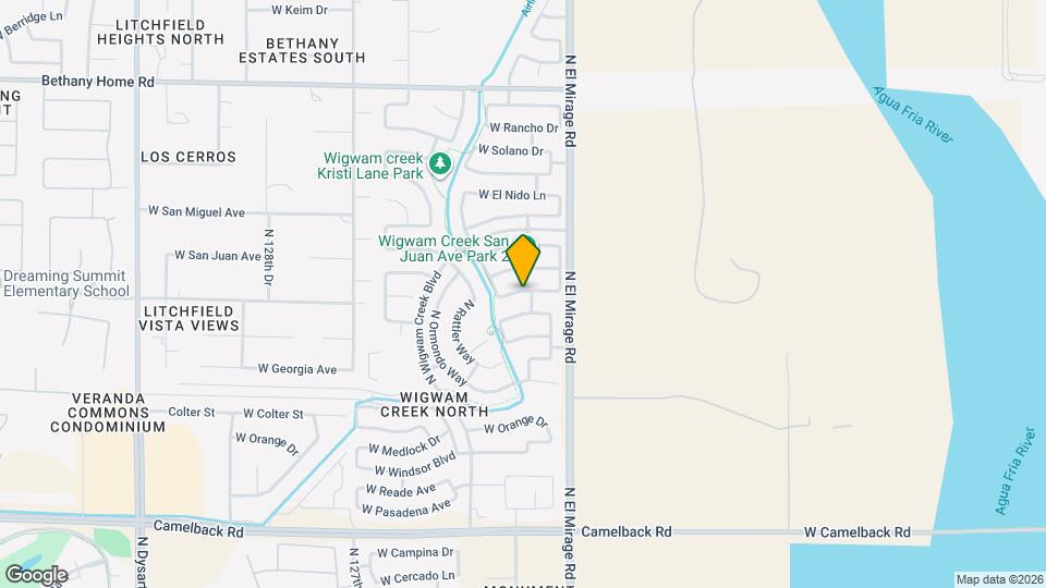 12409 W Missouri Ave Map and Location Details