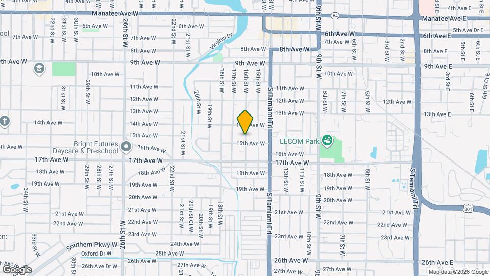 1430 16th St W Map and Location Details