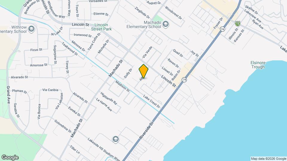 1020 Amber Ln Map and Location Details