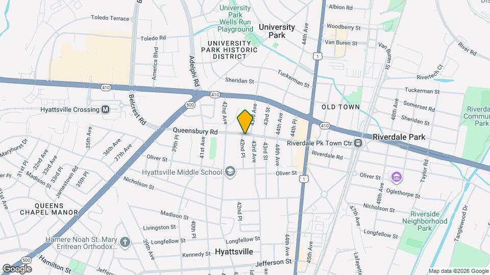 4209 Queensbury Rd Map and Location Details