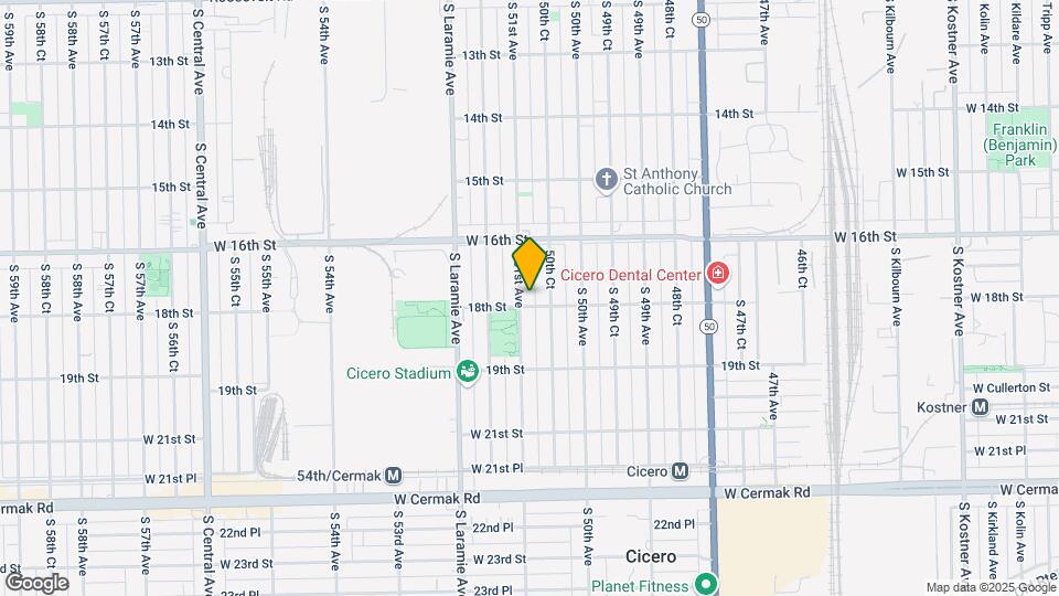 5038-5040 W 18th St Map and Location Details