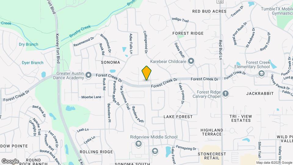 2919 E Piper Sonoma Ct Map and Location Details