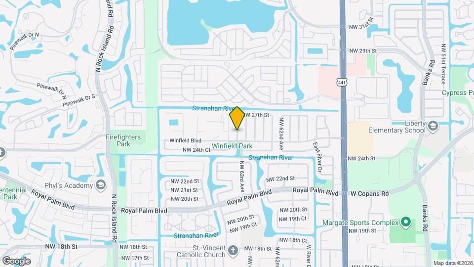 2541 NW 64th Ter, Unit 2541 Map and Location Details