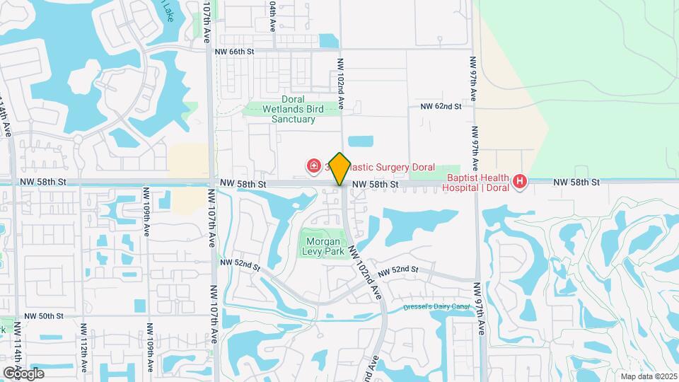 10201 NW 57th Terrace Map and Location Details