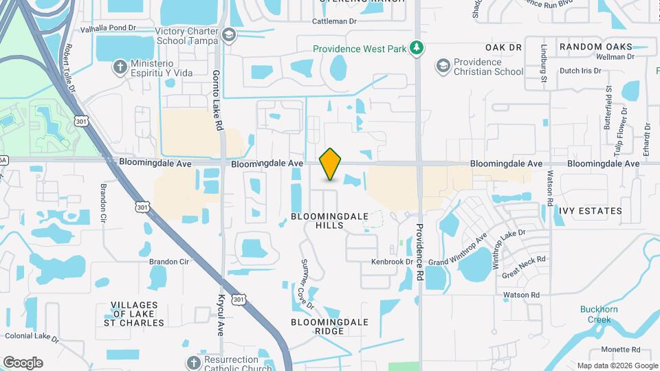 10814 Peppersong Dr Mapa y Detalles de la Ubicación