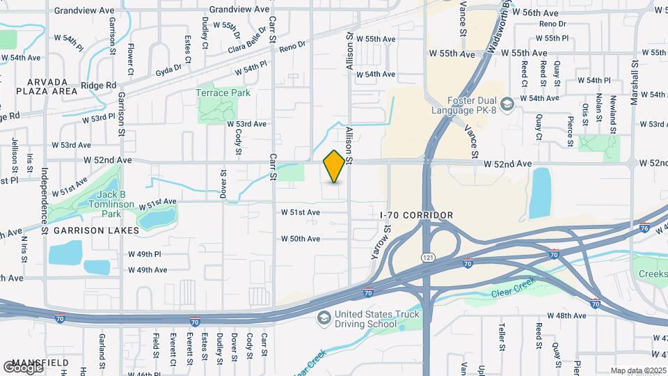 8073 W 51st Pl Map and Location Details