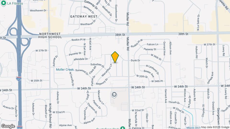 3550 Eisenhower Dr Mapa y Detalles de la Ubicación