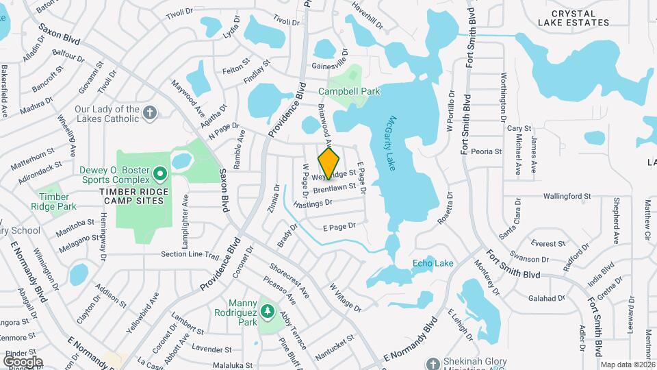 1636 Brentlawn St Map and Location Details