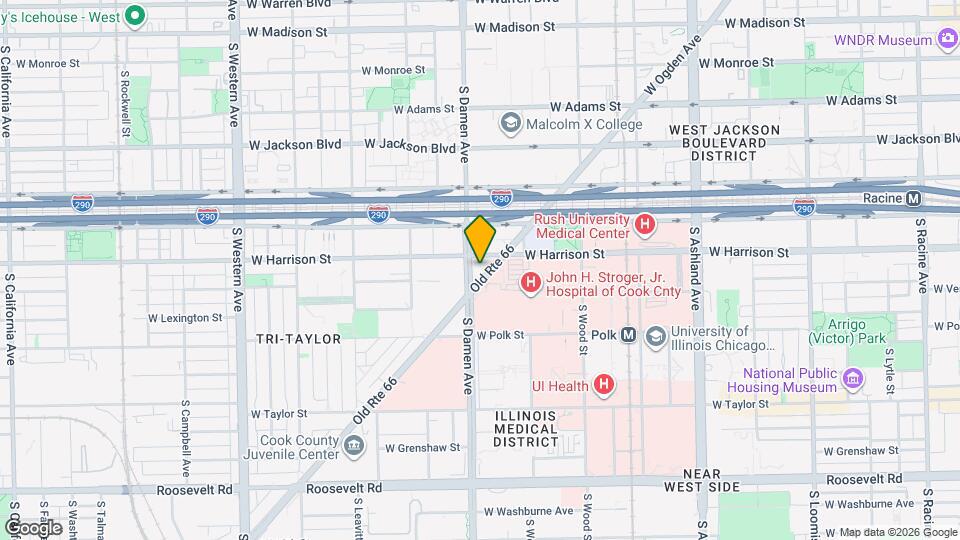 1966 W Ogden Ave Mapa y Detalles de la Ubicación