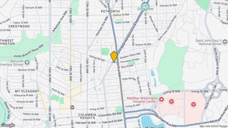 809 Otis Pl NW, Unit 104 Map and Location Details