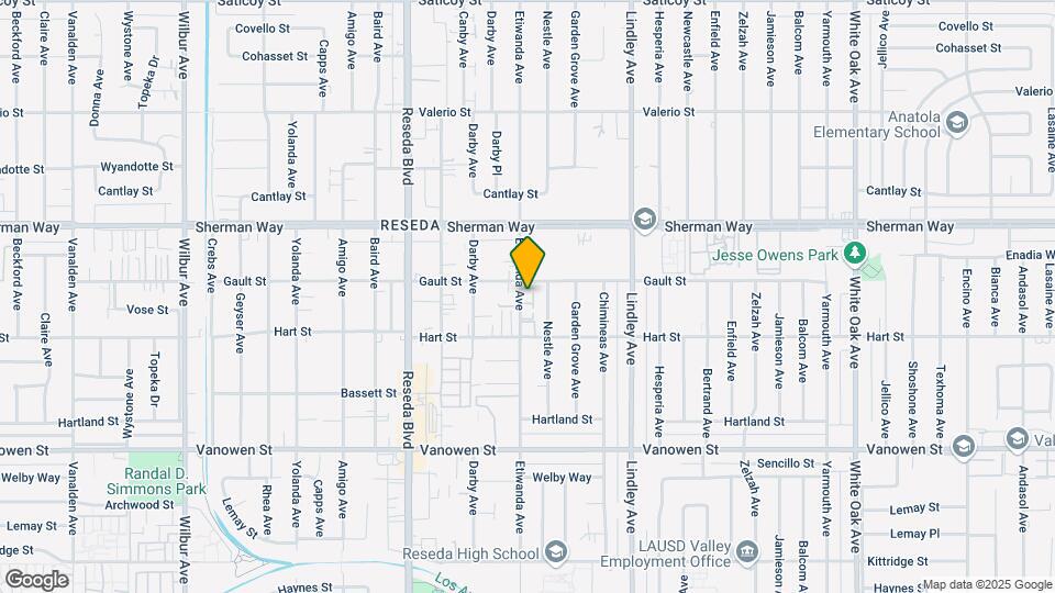 7050 Etiwanda Ave Map and Location Details