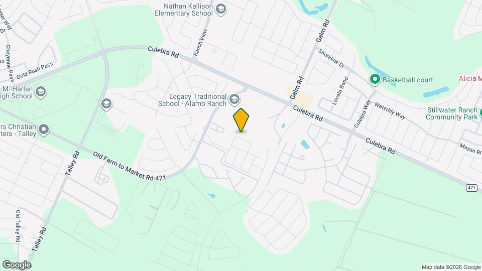 13551 Barton Cv Map and Location Details