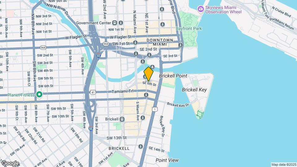 68 SE 6th St, Unit 2010 Mapa y Detalles de la Ubicación