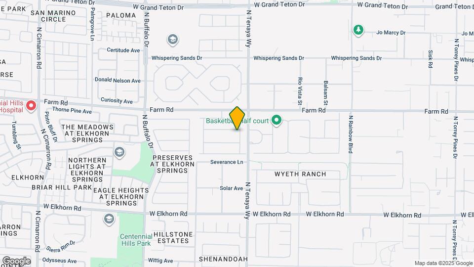 7221 Sandy Plains Ave Map and Location Details