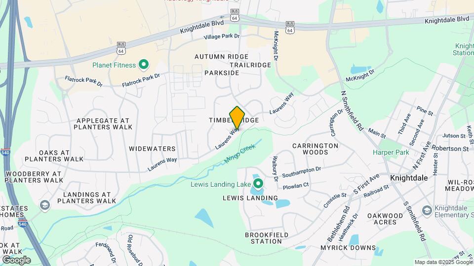 415 Laurens Way Map and Location Details