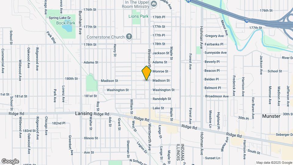 18006 Wentworth Ave Map and Location Details