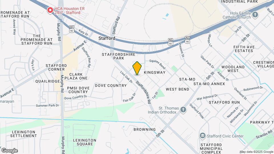 2522 Palace Dr Map and Location Details