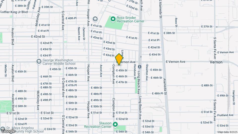 4423 Lima St Map and Location Details