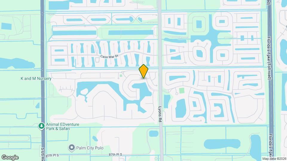 9360 Cove Point Cir Map and Location Details