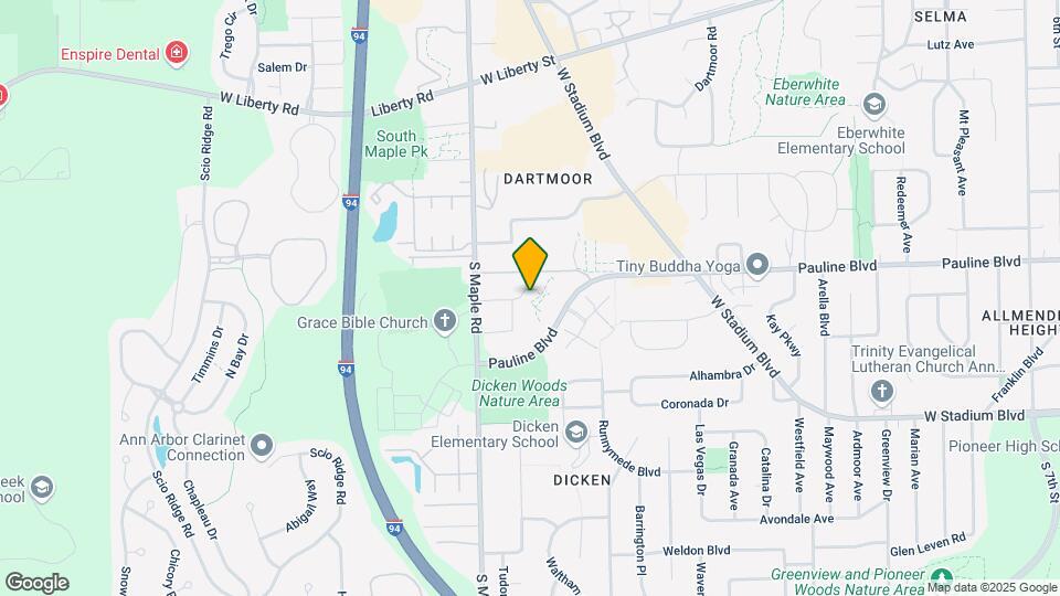 2120 Pauline Blvd Map and Location Details