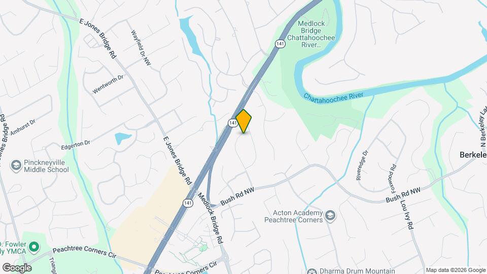 4071 Kingsley Park Ln, Unit 105 Map and Location Details