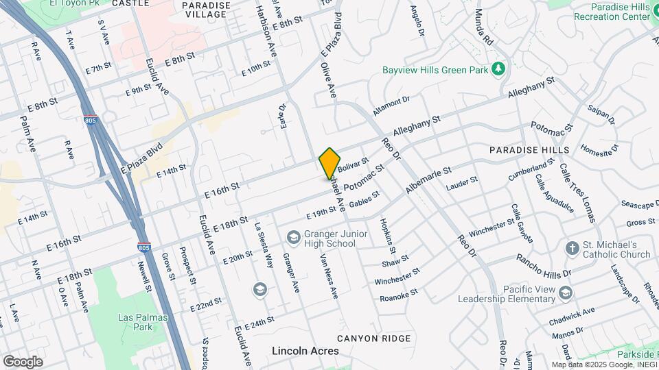 3103-3107 18th St Mapa y Detalles de la Ubicación
