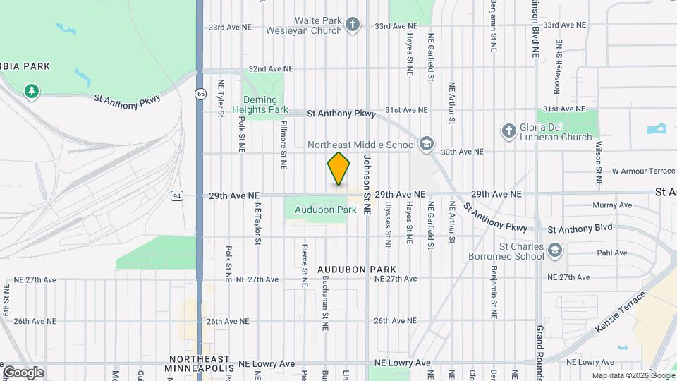 1417 29th Ave NE Map and Location Details
