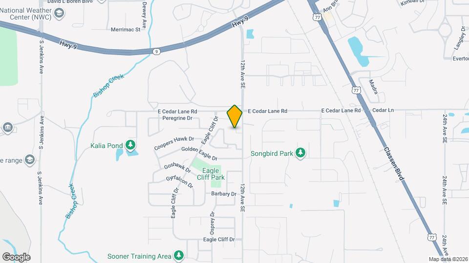 1120 Merlin Dr Map and Location Details