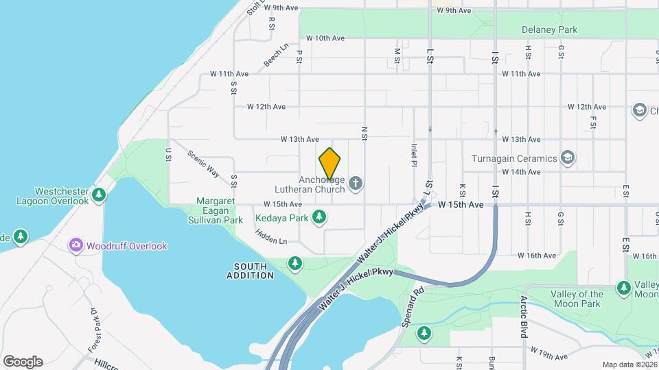 1422 O St Mapa y Detalles de la Ubicación