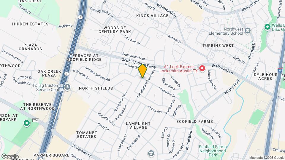 2128 Elysian Fields Map and Location Details