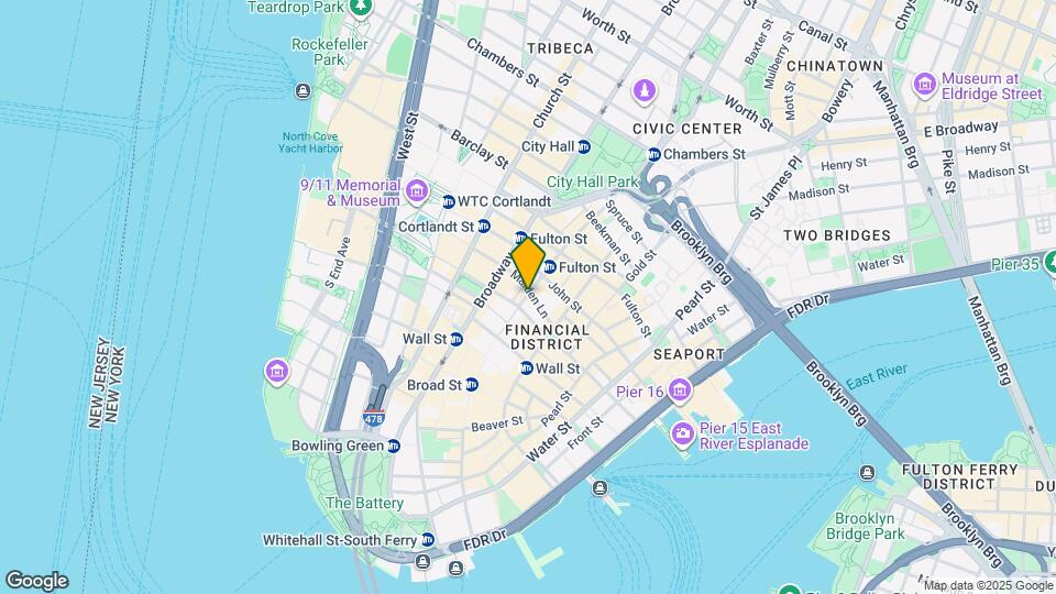 46 Nassau St Map and Location Details