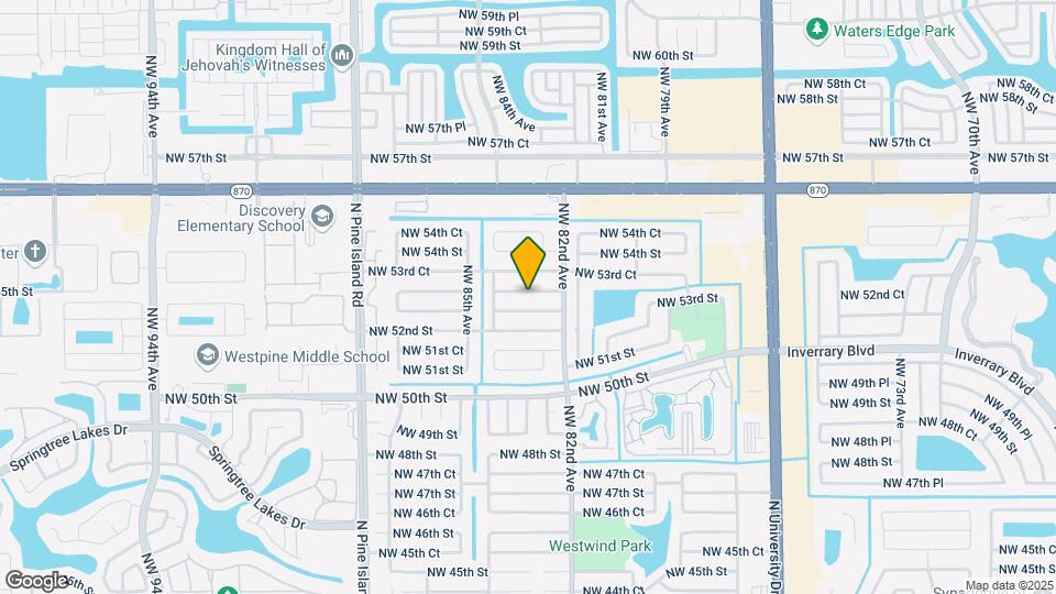 8250 NW 53rd St, Unit A2 Map and Location Details