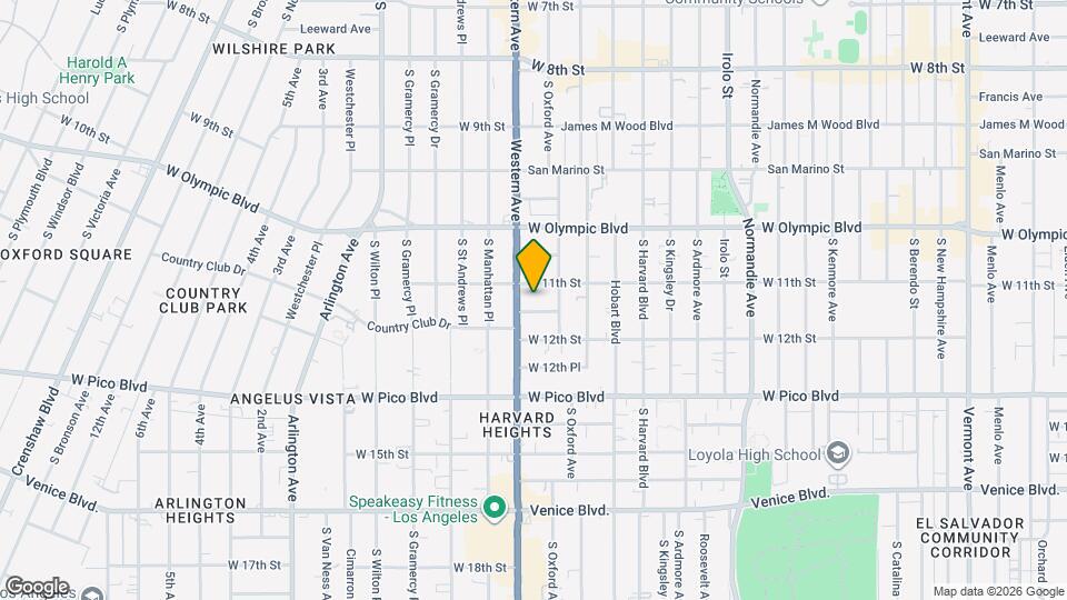 3067 Harrington Ave Map and Location Details