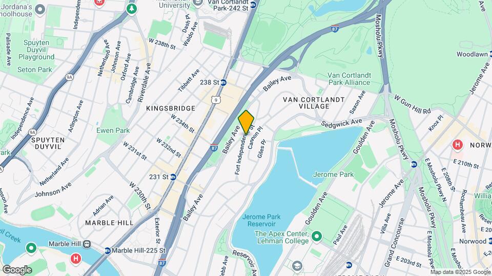 3446 Fort Independence St Mapa y Detalles de la Ubicación