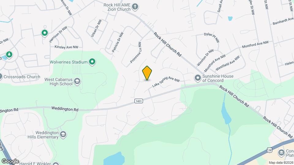 3883 Meadow Ridge Dr NW, Unit 2409-21 Mapa y Detalles de la Ubicación