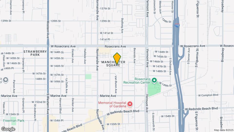 1227 W 146th St Map and Location Details