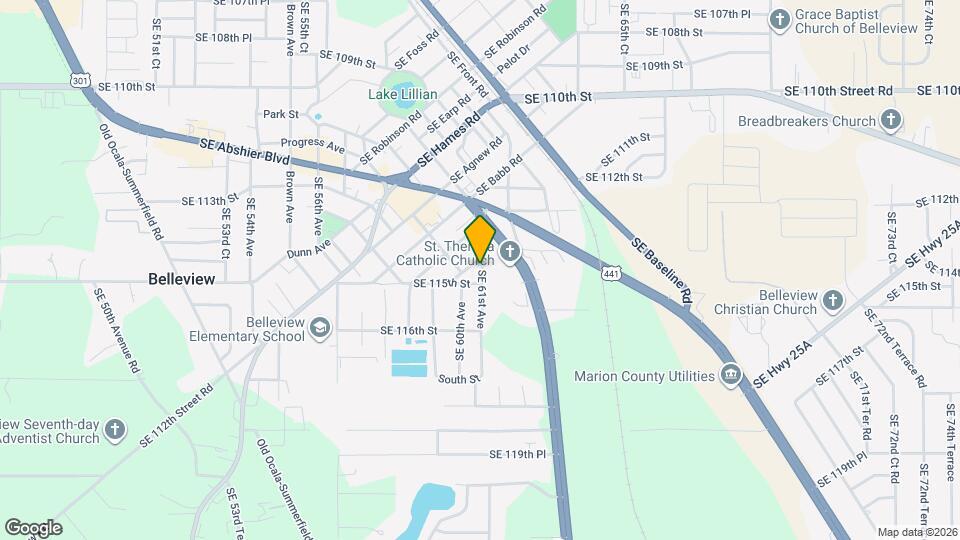 11460 SE 61st Ave Map and Location Details