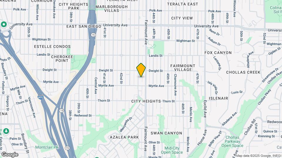 3535-3545 43rd St Map and Location Details