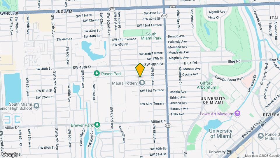 5895 SW 50th Terrace Map and Location Details